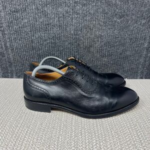Beckett Simonon Durant Oxfords Black Leather Dress Shoes Mens 10